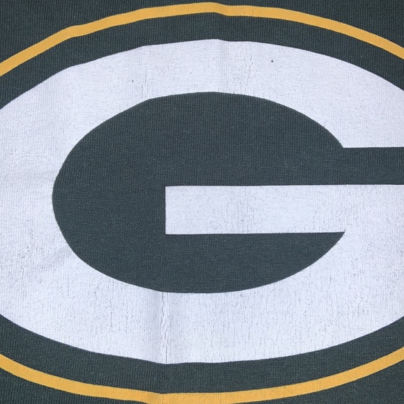 💥$10 SALE💥 GO PACK GO! Men’s Green Bay Packers Shirt Large - Picture 6 of 7